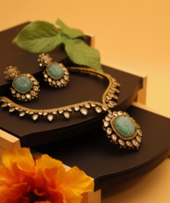 Designer Style Moissanite Neckset