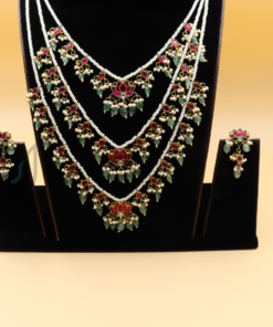 Jadau Kundan Long Haar Set