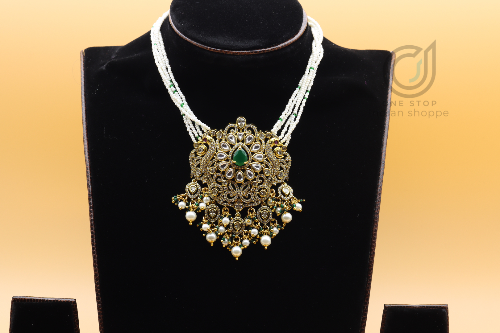 Pearl Kundan NeckSet - Image 4