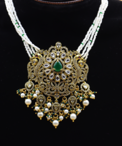 Pearl Kundan NeckSet