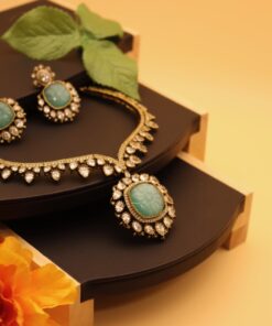 Designer Style Moissanite Neckset